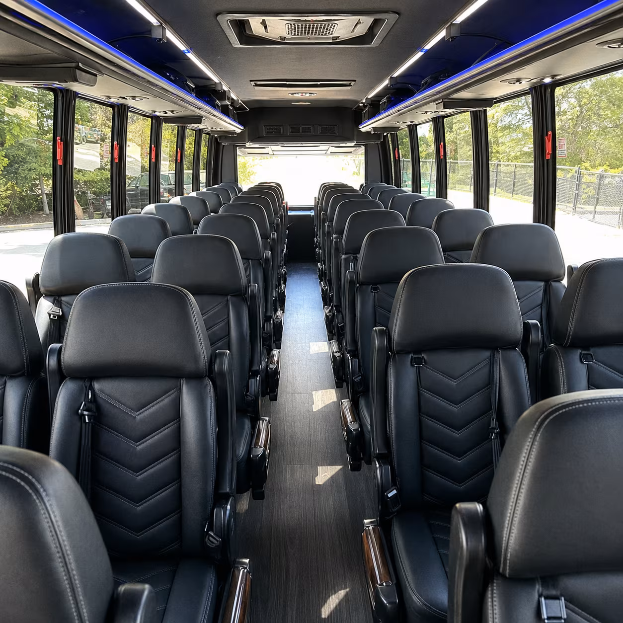 oxnard concert transportation onboard seating
