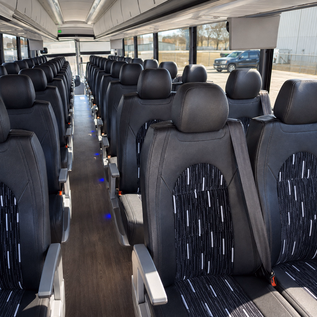 oxnard religious group transportation onboard seating