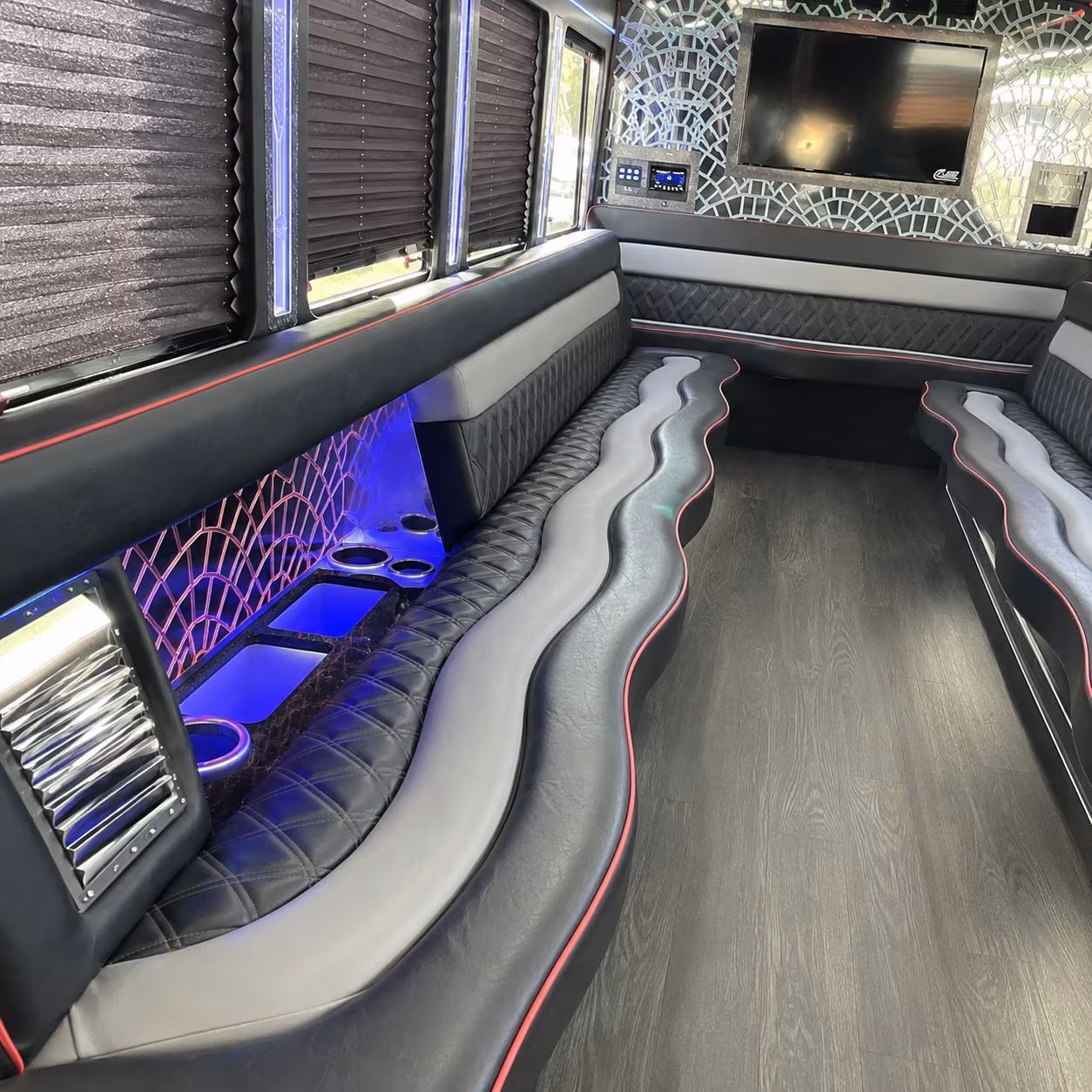 with a party bus the celebration starts before you even arrive